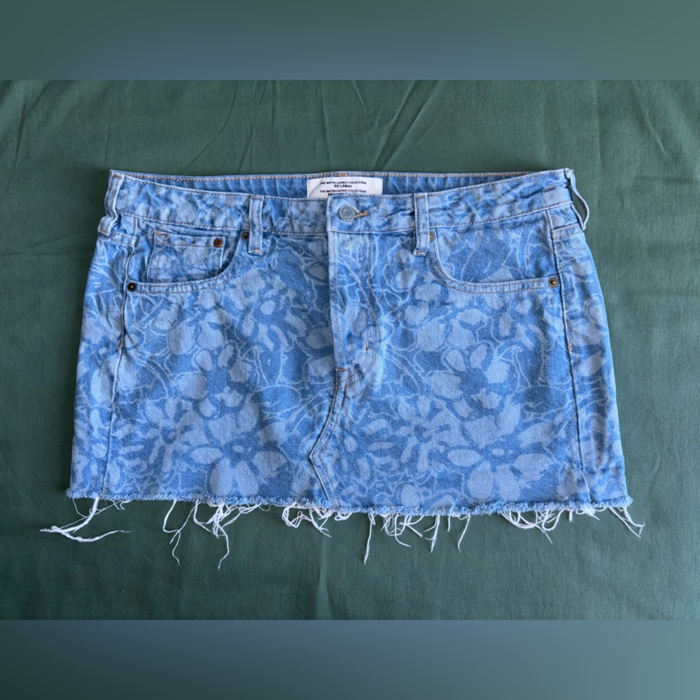 H&M The Water Saving Collection 90's Mini Skirt